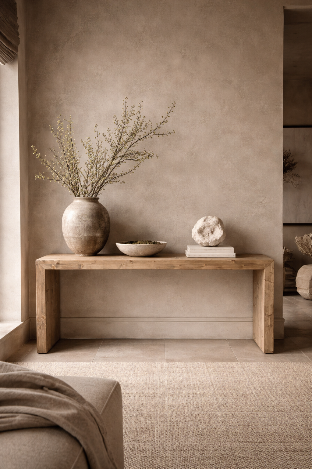 Waterfall Console Table