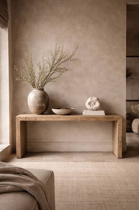 Waterfall Console Table