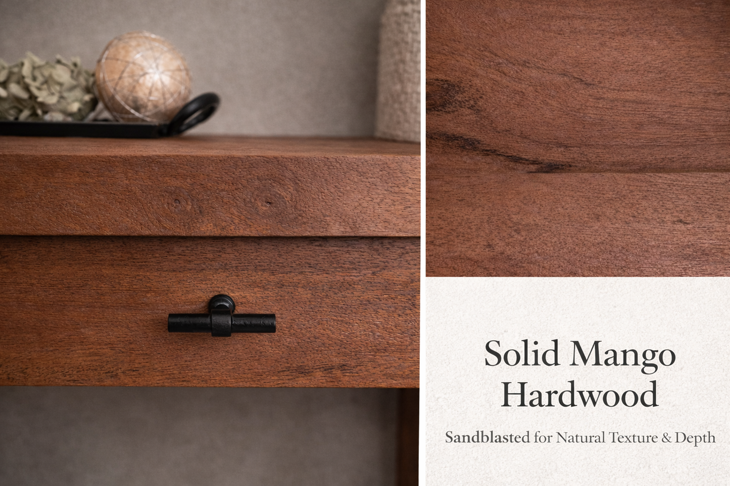 Console Table with Drawers