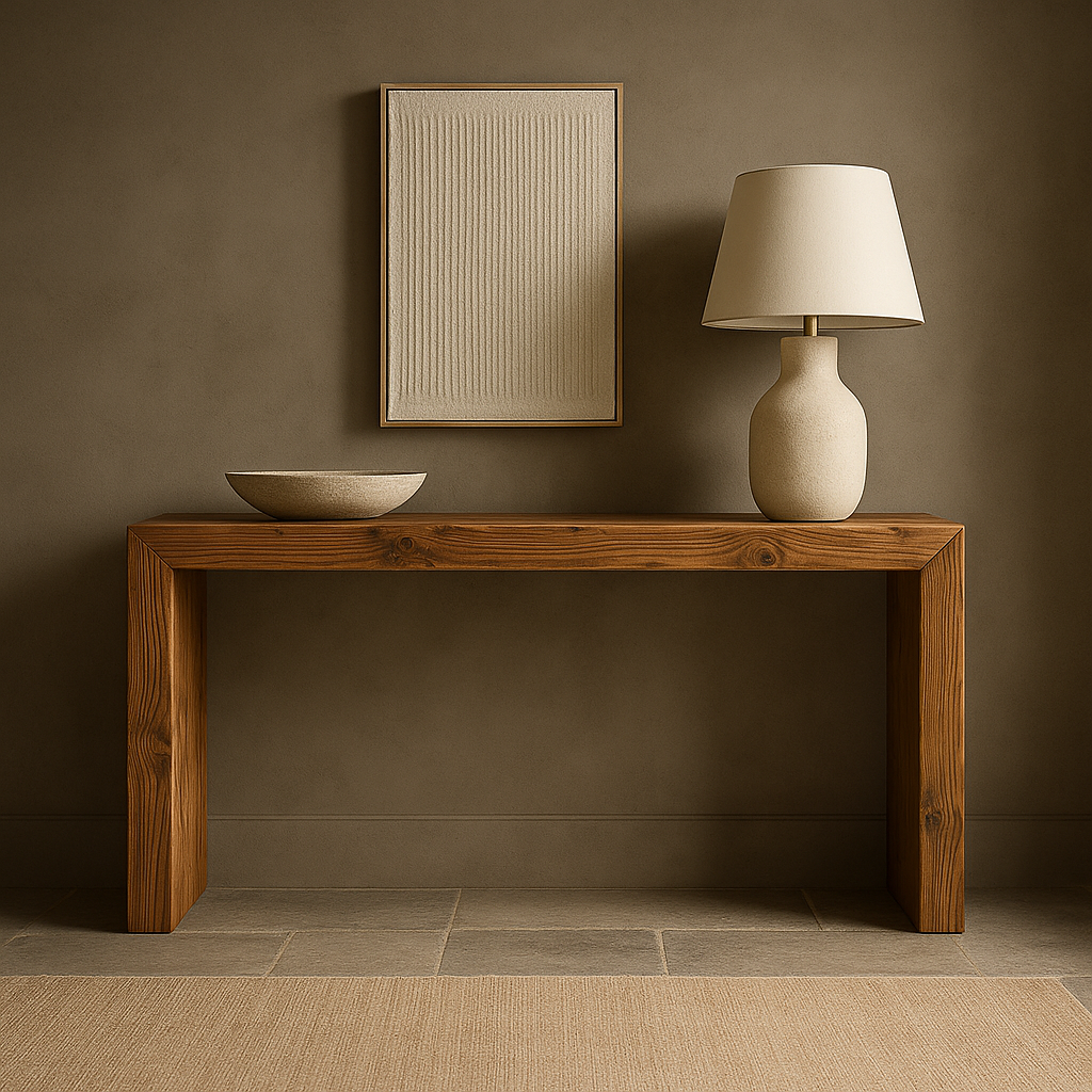 Waterfall Console Table