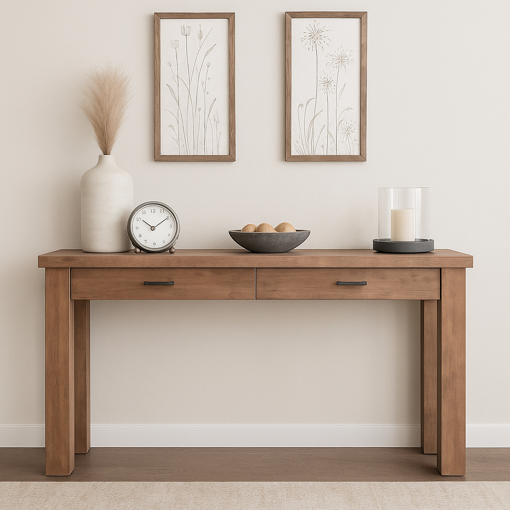 Console Table with Drawers